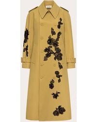 Hellessy - Vaughn Tattoo Lace Trench Coat - Lyst