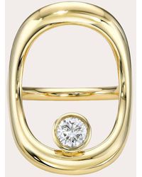 White/space - Bold Diamond Continuity Ring - Lyst