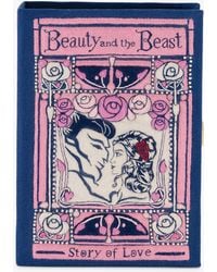 Olympia Le-Tan Beauty And The Beast Book Clutch - Multicolor