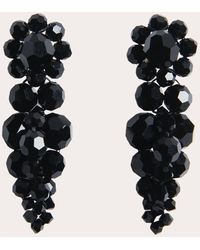 Simone Rocha - Crystal Mini Cluster Drop Earrings - Lyst
