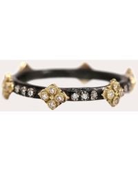 Armenta - Diamond & Blackened Two-Tone Crivelli Ring - Lyst