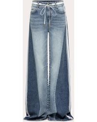 Hellessy - Tay Lace-Trim Wide-Leg Jeans - Lyst