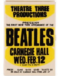 Olympia Le-Tan Beatles Ny Poster Clutch - Multicolor