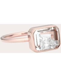 Moritz Glik - Diamond & 18K Esmeralda Shaker Ring - Lyst