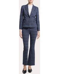 Theory - Plaid Slim Single-Breasted Blazer - Lyst