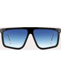 Isabel Marant - & Blue Gradient Rectangular Flat-top Sunglasses - Lyst