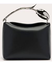 Erdem - Mini Bloom Leather Handbag - Lyst