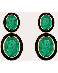 Goshwara - Emerald & 18K Limited Edition Tier Drop Earrings - Lyst
