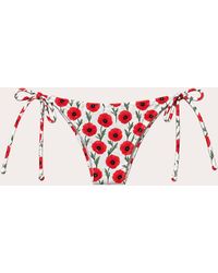 Verde Limon - Bauta Floral String Bikini Bottoms - Lyst