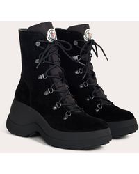Moncler - Resile Trek Suede Ankle Boot - Lyst