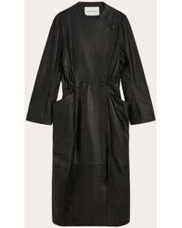 By Malene Birger - Sirrena Leather Coat - Lyst