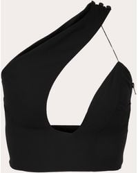 BYVARGA - Bria Cutout Asymmetric Crop Top - Lyst