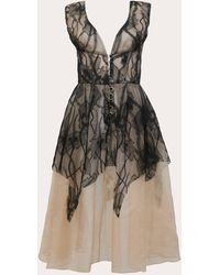 BYVARGA - Lea Silk Organza Dress - Lyst