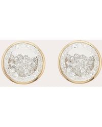 Moritz Glik - Diamond & 18K Naipe Shaker Stud Earrings - Lyst