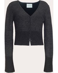 Eleven Six - Jenni Fitted Cropped Cardigan - Lyst