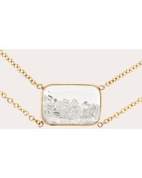 Moritz Glik - Diamond & 18K Ten Fourteen Shaker Choker Necklace - Lyst