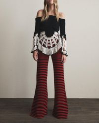 Hellessy - Machi Crochet Off-shoulder Top - Lyst