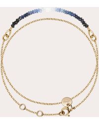 Atelier Paulin - Nonza Double Tour Sapphire Bracelet 14k Gold - Lyst