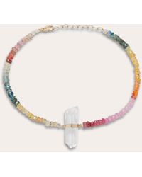 JIA JIA - Arizona Rainbow Sapphire Crystal Charm Bracelet - Lyst
