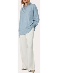 With Nothing Underneath - The Chessie Chambray Shirt - Lyst