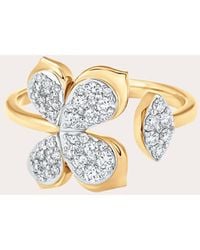 Sara Weinstock - Lierre Diamond Pear & Marquise Open Ring - Lyst