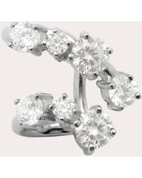 Completedworks - Cubic Zirconia & Sterling Double Ear Cuff - Lyst