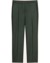 Theory - Sleek Flannel Wool Treeca Pull-On Pants - Lyst