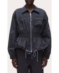 3.1 Phillip Lim - Ripstop Shirred Drawstring Jacket - Lyst