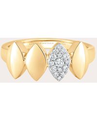 Sara Weinstock - Unity Reverie Marquise Partial Diamond Ring - Lyst