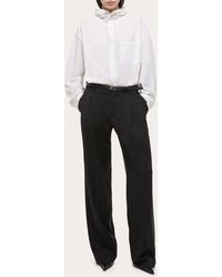 Helmut Lang - Double Pleated Trousers - Lyst