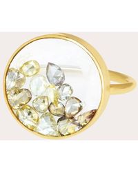 Moritz Glik - Diamond & 18K Core 16 Shaker Ring - Lyst