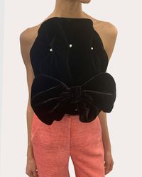 Hellessy - Louis Bow Bustier Top - Lyst