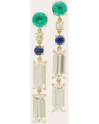 Yi Collection - Topaz & Diamond Starry Nights Drop Earrings - Lyst
