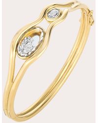 Moritz Glik - Diamond & 18K Rastro Shaker Bangle - Lyst