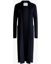 Adam Lippes Women's Zibelline Cashmere Menswear Coat - Black