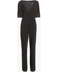 badgley mischka jumpsuit