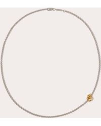 Otiumberg - Two-Tone Link Up Chain Necklace - Lyst