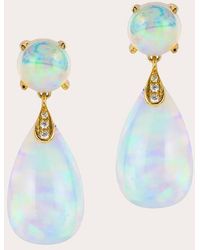 Goshwara - Opal & 18K Limited Edition Drop Earrings - Lyst