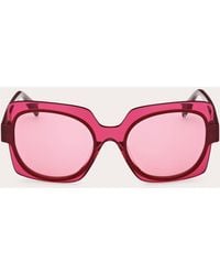 Emilio Pucci - Burgundy Ep0199 Bi-layer Sunglasses - Lyst