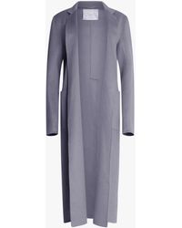 Adam Lippes Women's Zibelline Cashmere Menswear Coat - Gray