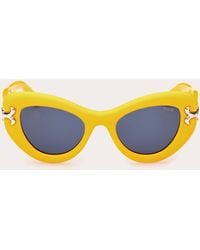 Emilio Pucci - Fishtail Logo Cat-eye Sunglasses - Lyst