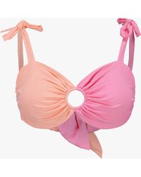 Paper London Women's Florentine Bikini Top - Pink