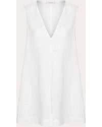 Asceno - Derya Linen Mini Dress - Lyst