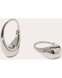 Otiumberg - Roscida Drop Hoop Earrings - Lyst