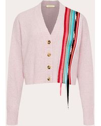 Hellessy - Kane Knit Grosgrain Ribbon Cardigan - Lyst