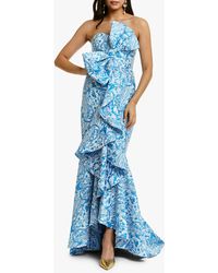 mestiza Women's Azulejo Gown - Blue