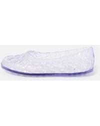 Melissa - Possession Jelly Ballet Flats, Size 3 - Lyst