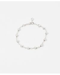 Oliver Bonas - Taurus Tone Chain Heart Bracelet - Lyst
