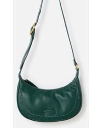 Oliver Bonas - Ida Dark Sling Mini Crossbody Bag - Lyst