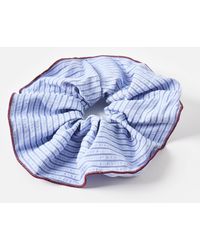 Oliver Bonas - Haden Stripe Large Scrunchie - Lyst